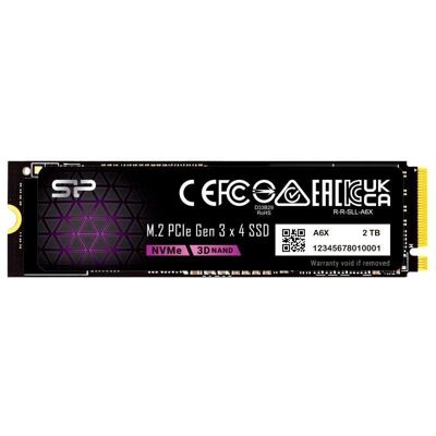 silicon-power Disco Duro Silicon Power P34A6X 2TB SSD M.2 PCIe Gen3x4 NVMe 2200MB/s silicon-power Disco Duro Silicon Power P34A6X 2TB SSD M.2 PCIe Gen3x4 NVMe 2200MB/s