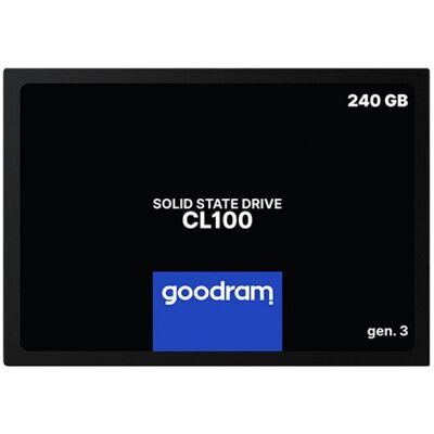 GoodRam CL100 Gen.3 SSD 240GB 2.5" SATA III GoodRam CL100 Gen.3 SSD 240GB 2.5" SATA III