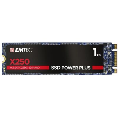 Emtec X250 SSD Power Plus 1TB M.2 SATA 3 Emtec X250 SSD Power Plus 1TB M.2 SATA 3