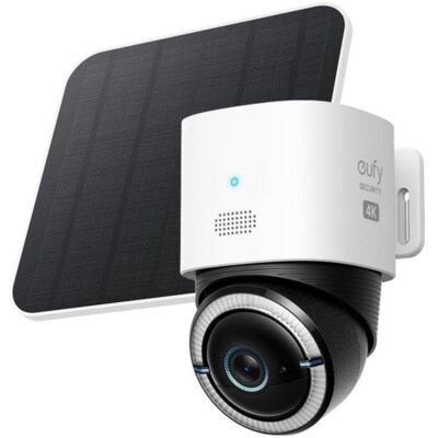 Cámara de Seguridad Eufy S330 - 4K UHD Wi-Fi, 4G LTE, Solar, Seguimiento AI Cámara de Seguridad Eufy S330 - 4K UHD Wi-Fi, 4G LTE, Solar, Seguimiento AI