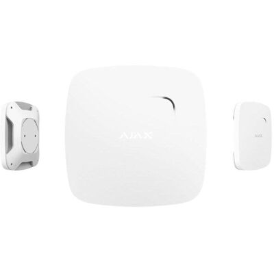 Detector de Humo Ajax FireProtect Plus Sensor CO y Temperatura Inalámbrico Interior Alarma 85dB Detector de Humo Ajax FireProtect Plus Sensor CO y Temperatura Inalámbrico Interior Alarma 85dB