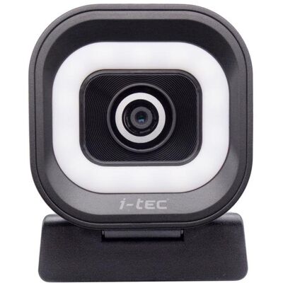 i-tec SOLOMON 700 STREAM webcam - 4K, luz de anillo, USB-C i-tec SOLOMON 700 STREAM webcam - 4K, luz de anillo, USB-C