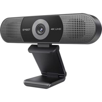 Webcam EMeet SmartCam C980Pro 4K con micrófono estéreo y clip de montaje Webcam EMeet SmartCam C980Pro 4K con micrófono estéreo y clip de montaje