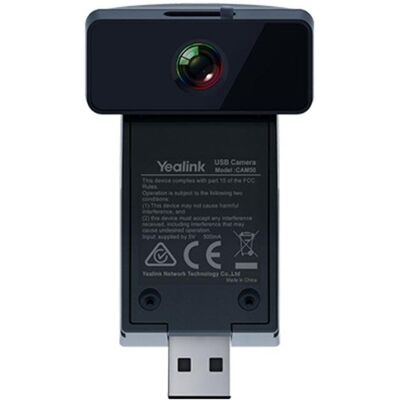 Cámara de videoconferencia Yealink CAM50 2 MP HD 720p USB Negro Cámara de videoconferencia Yealink CAM50 2 MP HD 720p USB Negro