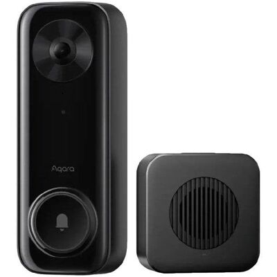 Cámara de Seguridad Negra Aqara - Reconocimiento Facial AI - Wi-Fi 6 - 3MP - Gran Angular - Visión Nocturna - Compatible con Hogar Inteligente Cámara de Seguridad Negra Aqara - Reconocimiento Facial AI - Wi-Fi 6 - 3MP - Gran Angular - Visión Nocturna - Compatible con Hogar Inteligente