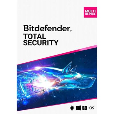Bitdefender Total Security 2024 3 Dispositivos 1 Año PC/Mac/Android/iOS Descarga Digital Bitdefender Total Security 2024 3 Dispositivos 1 Año PC/Mac/Android/iOS Descarga Digital