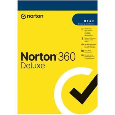 Norton 360 Deluxe 2024 10 Dispositivos 2 Años PC/Mac/Android/iOS Descarga Digital Norton 360 Deluxe 2024 10 Dispositivos 2 Años PC/Mac/Android/iOS Descarga Digital