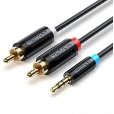 Cable de audio Vention BCLBJ 3,5 mm a RCA - 5m Cable de audio Vention BCLBJ 3,5 mm a RCA - 5m