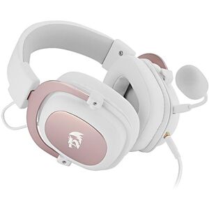 Auriculares Redragon H510WR Zeus-X RGB con cable USB, sonido 7.1, micrófono con cancelación de ruido, RGB, blancos Auriculares Redragon H510WR Zeus-X RGB con cable USB, sonido 7.1, micrófono con cancelación de ruido, RGB, blancos