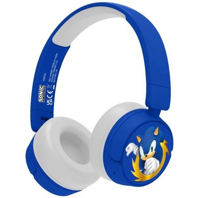 otl-technologies OTL Technologies Sonic The Hedgehog Auriculares Infantiles Inalámbricos Azul otl-technologies OTL Technologies Sonic The Hedgehog Auriculares Infantiles Inalámbricos Azul