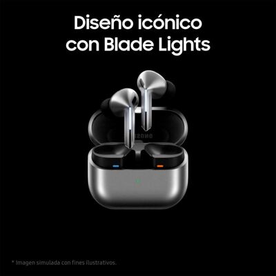 Samsung Galaxy Buds3 Pro Auriculares Inalámbricos Bluetooth Grises Samsung Galaxy Buds3 Pro Auriculares Inalámbricos Bluetooth Grises