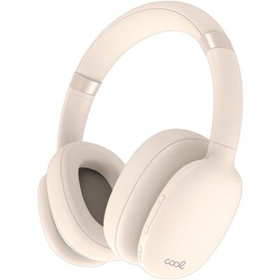 Auriculares Inalámbricos Estéreo Bluetooth Beige Cool Roller Auriculares Inalámbricos Estéreo Bluetooth Beige Cool Roller