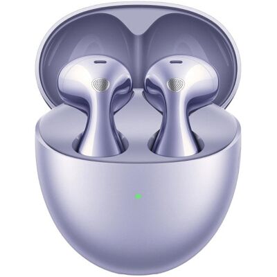 Auriculares Huawei inalámbricos Bluetooth con Cancelación de Ruido, Micrófono y color púrpura Auriculares Huawei inalámbricos Bluetooth con Cancelación de Ruido, Micrófono y color púrpura