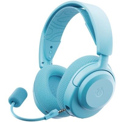 Auriculares SteelSeries Arctis Nova 3P inalámbricos con micrófono extraíble y cancelación de ruido aguamarina Auriculares SteelSeries Arctis Nova 3P inalámbricos con micrófono extraíble y cancelación de ruido aguamarina