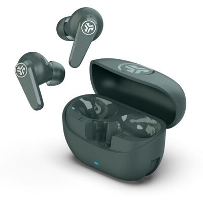 Auriculares JLab Go Pods ANC inalámbricos Bluetooth con Cancelación de Ruido, Micrófono, resistencia IP55, verde sage Auriculares JLab Go Pods ANC inalámbricos Bluetooth con Cancelación de Ruido, Micrófono, resistencia IP55, verde sage