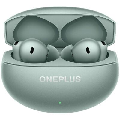 Auriculares OnePlus Buds 4 inalámbricos Bluetooth con Cancelación de Ruido, IA, 45 h autonomía, Zen Green Auriculares OnePlus Buds 4 inalámbricos Bluetooth con Cancelación de Ruido, IA, 45 h autonomía, Zen Green