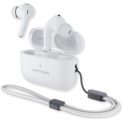 Auriculares Vention Echo Lite E11 Plus inalámbricos Bluetooth autonomía 30h blancos Auriculares Vention Echo Lite E11 Plus inalámbricos Bluetooth autonomía 30h blancos