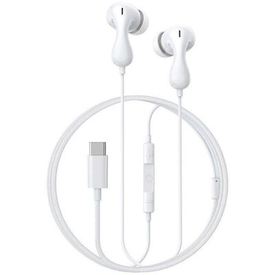 Auriculares con cable Baseus Encok Cz20 - In-ear, Blanco, Tipo-C Auriculares con cable Baseus Encok Cz20 - In-ear, Blanco, Tipo-C