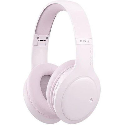 Havit H633BT - Auriculares inalámbricos rosas - 20h Havit H633BT - Auriculares inalámbricos rosas - 20h
