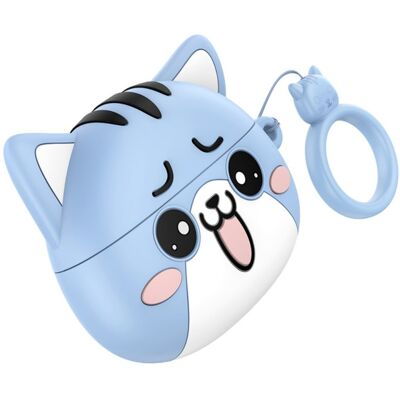 Auriculares Hoco EW48 inalambricos Bluetooth 5.3 para llamadas, control tactil y funda gato Auriculares Hoco EW48 inalambricos Bluetooth 5.3 para llamadas, control tactil y funda gato