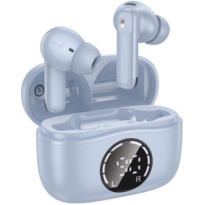 Auriculares Hoco EQ22 inalambricos Bluetooth in-ear con Cancelacion de Ruido azules Auriculares Hoco EQ22 inalambricos Bluetooth in-ear con Cancelacion de Ruido azules