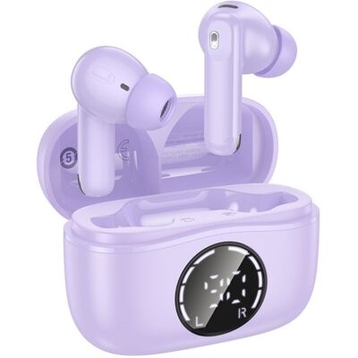 Auriculares Hoco EQ22 inalambricos Bluetooth in-ear con Cancelacion de Ruido Lila Auriculares Hoco EQ22 inalambricos Bluetooth in-ear con Cancelacion de Ruido Lila