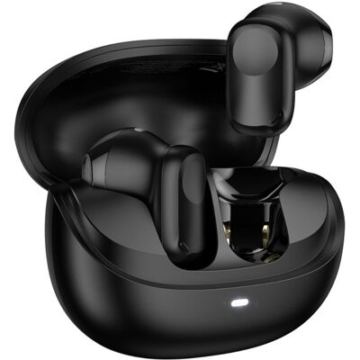 Auriculares Hoco EQ25 inalambricos Bluetooth para llamadas y musica con estuche Negro Auriculares Hoco EQ25 inalambricos Bluetooth para llamadas y musica con estuche Negro