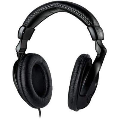 Auriculares Meliconi HP 50 PLUS con cable jack 3,5 mm para TV y Hi-Fi plegables color negro Auriculares Meliconi HP 50 PLUS con cable jack 3,5 mm para TV y Hi-Fi plegables color negro