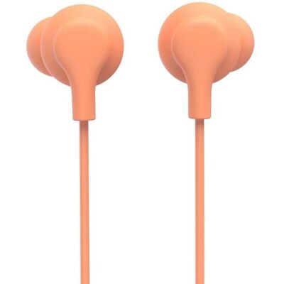 Auriculares Hama Curly con cable USB-C para llamadas y música intraurales naranja Auriculares Hama Curly con cable USB-C para llamadas y música intraurales naranja