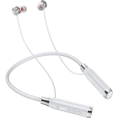 Auriculares Hoco ES64 inalámbricos Bluetooth deportivos con larga autonomía y avisos de voz gris Auriculares Hoco ES64 inalámbricos Bluetooth deportivos con larga autonomía y avisos de voz gris