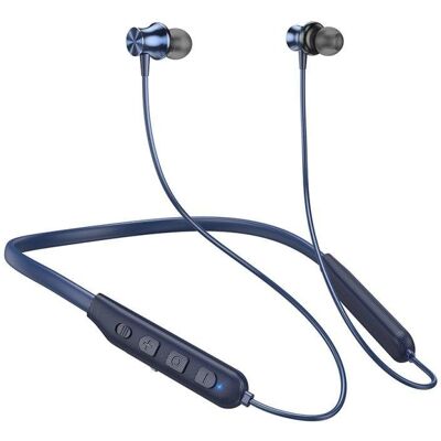 Auriculares Hoco ES64 inalámbricos Bluetooth deportivos con larga autonomía y avisos de voz azul Auriculares Hoco ES64 inalámbricos Bluetooth deportivos con larga autonomía y avisos de voz azul