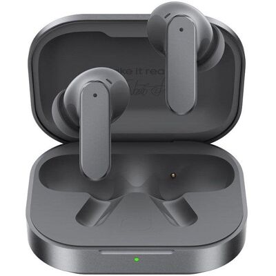 Auriculares Realme Buds Air 8 inalámbricos Bluetooth con Cancelación de Ruido 55 dB, AI y protección IP55, color gris Auriculares Realme Buds Air 8 inalámbricos Bluetooth con Cancelación de Ruido 55 dB, AI y protección IP55, color gris