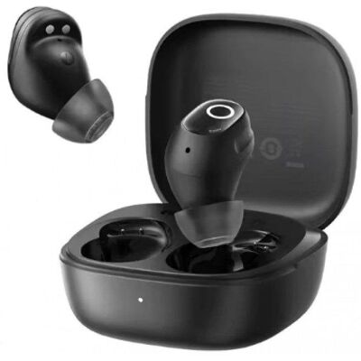 Auriculares Baseus Bass BD1 inalámbricos Bluetooth con graves reforzados y resistencia IP55 negros Auriculares Baseus Bass BD1 inalámbricos Bluetooth con graves reforzados y resistencia IP55 negros