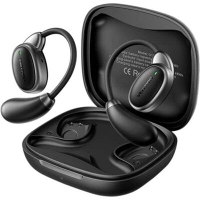Auriculares Vention NBS inalámbricos Bluetooth 5.4 Open Ear con ANC y IPX4 negros Auriculares Vention NBS inalámbricos Bluetooth 5.4 Open Ear con ANC y IPX4 negros