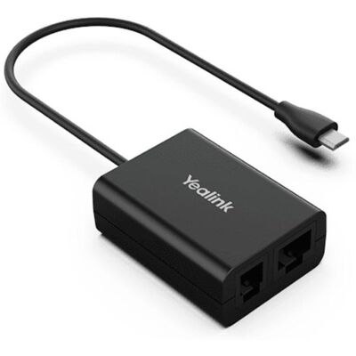 Auriculares Yealink EHS60 Adaptador de interfaz con conexión RJ45 y USB Micro-USB Negro Auriculares Yealink EHS60 Adaptador de interfaz con conexión RJ45 y USB Micro-USB Negro