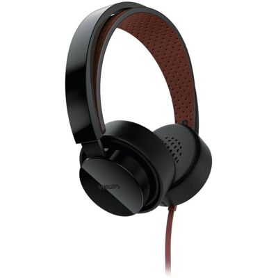 Auriculares Philips CitiScape SHL5200BK/10 con cable alámbrico, sonido potente y cómodo negros Auriculares Philips CitiScape SHL5200BK/10 con cable alámbrico, sonido potente y cómodo negros
