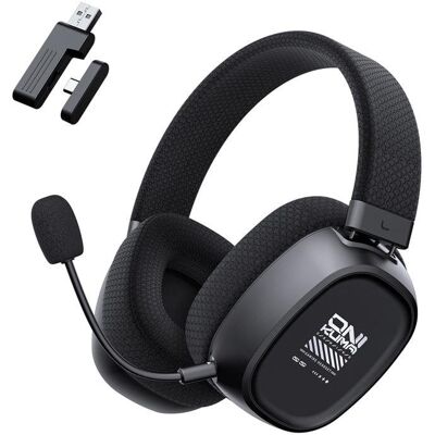 Auriculares ONIKUMA GT839 inalámbricos Bluetooth 5.4 y 2.4 GHz Gaming negros Auriculares ONIKUMA GT839 inalámbricos Bluetooth 5.4 y 2.4 GHz Gaming negros