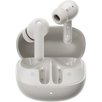 Auriculares QCY HT15 inalámbricos Bluetooth con Cancelación de Ruido ANC y micrófono blancos Auriculares QCY HT15 inalámbricos Bluetooth con Cancelación de Ruido ANC y micrófono blancos