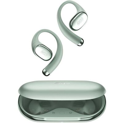 Auriculares QCY Crossky R70 inalámbricos Bluetooth TWS con cancelación de ruido y 52 h autonomía verdes Auriculares QCY Crossky R70 inalámbricos Bluetooth TWS con cancelación de ruido y 52 h autonomía verdes