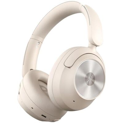 Auriculares OneOdio A6 inalámbricos Bluetooth 6.0 con Cancelación de Ruido híbrida blancos Auriculares OneOdio A6 inalámbricos Bluetooth 6.0 con Cancelación de Ruido híbrida blancos