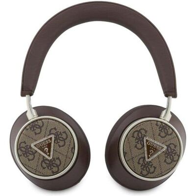 Auriculares Guess GUBHC15P4MRCTW inalámbricos Bluetooth 5.4 con cancelación de eco marrón Auriculares Guess GUBHC15P4MRCTW inalámbricos Bluetooth 5.4 con cancelación de eco marrón