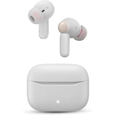 Auriculares SPC Ether 3 Pro inalámbricos Bluetooth con Cancelación de Ruido, doble conexión y control táctil blanco Auriculares SPC Ether 3 Pro inalámbricos Bluetooth con Cancelación de Ruido, doble conexión y control táctil blanco