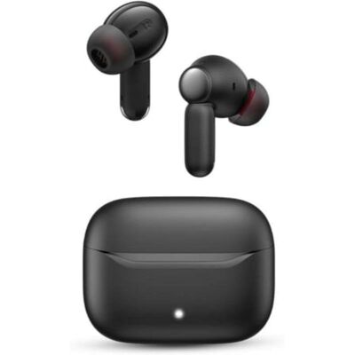 Auriculares SPC Ether 3 Pro inalámbricos Bluetooth con cancelación de ruido ENC y doble conexión, negros Auriculares SPC Ether 3 Pro inalámbricos Bluetooth con cancelación de ruido ENC y doble conexión, negros