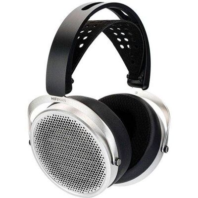 Auriculares HIFIMAN HE600 con cable planar magnético diseño abierto negro gris Auriculares HIFIMAN HE600 con cable planar magnético diseño abierto negro gris