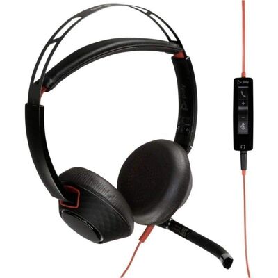 Poly Blackwire C5220 Auriculares USB/Jack 3.5mm Poly Blackwire C5220 Auriculares USB/Jack 3.5mm