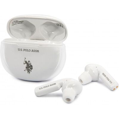 Auriculares Bluetooth U.S. Polo Blanco - Auriculares Auriculares Bluetooth U.S. Polo Blanco - Auriculares