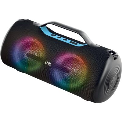 TNB Altavoces T'nB Bluetooth 60W con USB y Jack 3,5 mm, LED RGB, IP55 TNB Altavoces T'nB Bluetooth 60W con USB y Jack 3,5 mm, LED RGB, IP55