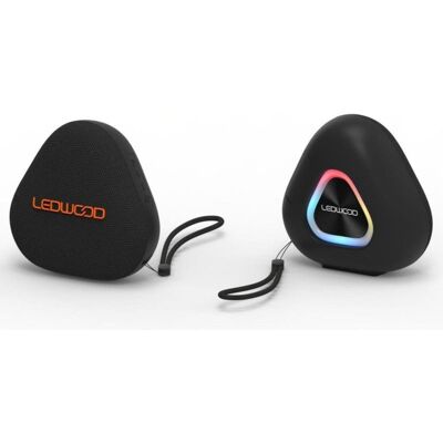 Altavoces Ledwood Inalámbricos Bluetooth 70 W True Wireless, USB-C, IPX6 Altavoces Ledwood Inalámbricos Bluetooth 70 W True Wireless, USB-C, IPX6