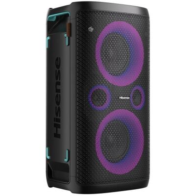 Altavoces Hisense Party Storm inalámbricos 300 W con bluetooth, batería 15 h y protección agua Altavoces Hisense Party Storm inalámbricos 300 W con bluetooth, batería 15 h y protección agua