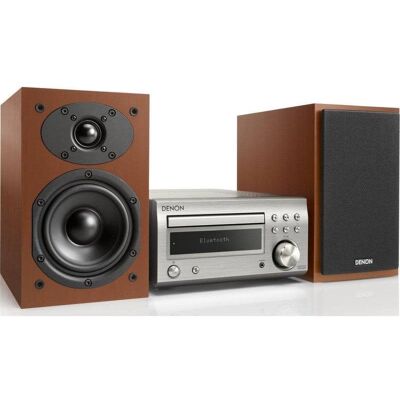Minicadena Denon D-M41 60W RMS Bluetooth Radio DAB/FM CD Plata Minicadena Denon D-M41 60W RMS Bluetooth Radio DAB/FM CD Plata